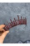 Liyan Fine Embroidered Bridal Crown Henna Night Accessory - 5
