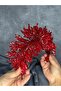 Eva Sparkling Bead Embroidered Stylish Bridal Henna Crown - 5