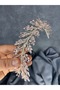 Laurel Bridal Crown Modern Accessory for Hair and Turban - 3