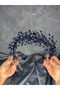 Hera Crystal Bead Decorated Elegant Bridal Henna Crown - 4