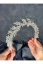 Laurel Bridal Crown Hair and Turban Accessory - 6
