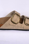 Pc-7551 High Sole Orthopedic Sole Beige Women's Daily Slippers - 3