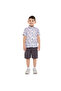 Boys 2-Piece Printed Short Sleeves Shirt with Shorts