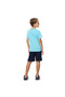 Boys Dinosaur Set T-Shirt & Pull-On Shorts with Pockets - Blue - 2