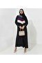 Mix collar abaya - 4