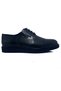 Tahir Türk 921 Black Burnt Laced Genuine Leather Men's Classic Shoes - 4
