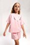 U.S. Polo Us2082-4 Girl's Bermuda Suit - 2