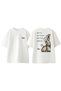 Viking Stand up for Design Back Printed Cotton White Oversize T-Shirt