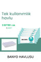 Disposable Travel Set – Single Duvet Cover 5-Piece Towels |   Vacation Set - 3