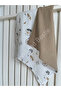 Multi-Purpose Animal Patterned Muslin Baby Blanket & Blanket 100% Cotton Oeko-Teks Certified 75X75 cm - 2