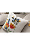 Comfort Series Punch Embroidered Linen Throw Pillow Cover 43X43 cm - 3