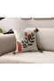 Comfort Series Punch Embroidered Linen Throw Pillow Cover 43X43 cm - 3