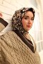 Black Mink Leopard Pattern Pure Silk Tivil Woven Scarf-11451-51-Kvs0713 - 3