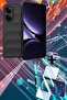 Xiaomi Poco X7 Pro Case Hand Non-Slip Velvet Inside Wavy Design Silicone Cover + Screen Protector