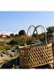 Wicked Basket Beach Picnic Garden Kitchen Living Room Multi-Purpose Organizer 40X20X22 - 4