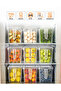 5PCS YAH Food Storage – 4L Multi-Purpose Containers with/ Lids & Handles, Freezer & Dishwasher Safe - 4