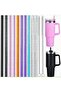 1 Piece Stanl. 40/30 oz Tumb. Colorful Glitter Replacement Straw for Thermos, 30 cm Length / 9 mm Diameter - 6