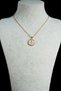 Minimal Series, Stylish and Elegant Steel Necklace with Tulip Detail on the Floor - 4