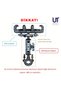 Tarantula Vibration Dampener Sturdy Motorcycle Bike Scooter Phone Holder Mirror / Handlebar - 8