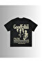 Black Oversize Fit Goodfellas Movie Printed Unisex T-Shirt T-Shirt