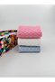 Pack of 6 Women's Cotton Combed Anti-Sweat and Soft Embossed Patterned Booties Socks. - 5