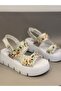 Girl's Stone Sandals - 2