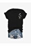Casual Floral Print T-Shirt for Women - Soft Rayon Blend, Round Neck - 2