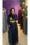 Lacivert Taşlı kaftan