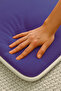 3 cm Sponge Orthopedic Luxury Velvet Prayer Rug Solid Color Patternless Prayer Mat Faux Leather Based 70X120Cm - 6