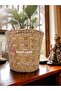 Wicked Basket Flower Pot Garden Kitchen Living Room Decoration Storage Multi-Purpose Organizer - 5