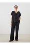 Lcwaikiki Classic Elastic Waist Wide Leg Women's Sweatpants (S5)