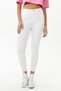 Jeannine Women's White Power Lycra Skinny Jeans Skinny Jeans - 3