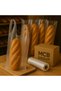 Roll Market Grease Bag Medium Size 200 Pieces (Fruit and Vegetable Grocery Bag) Original White Colored - 6