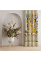 Hieroglyph & Lotus Flower Curtain – Aesthetic & Cultural Atmosphere 140X260 cm Single Wing - 7
