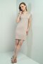 Women's Polo Collar Dress - 2