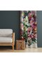 Colorful Floral Motif Curtain – Romantic and Aesthetic Atmosphere 140X260 cm Single Wing - 6