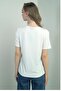 Women's V-Neck Slit Short Sleeve Blouse - 4