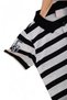 Boy's Casual Striped Polo Collar Stylish T-Shirt and Shorts Top and Bottom Set - 4
