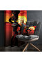 Hot Sunset Themed Human Silhouette – Aesthetic & Modern Style 140X260 cm Single Wing - 5