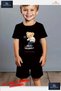 Children's "Bearer Forward Skateboard" Custom Printed Crew Neck T-Shirt - Shorts Set