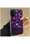 Xiaomi Poco X6 Compatible Case Zebana Luxe Leopard Silicone Case Purple - 3