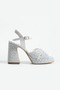 Evening Dress, Wedding Dress Shoes - Stylish Thick Heeled Shoes with Guaranteed Comfort - 7
