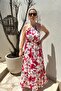 Diana Strappy Viscose Long Dress - 4