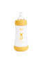 Perfect 5 Feeding Bottle 240ml Medium Flow 2m Silicone, Yellow