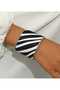 Zebra Steel Bracelet Stylish Special Design Adjustable Open Wrist Size Women's Jewelry Daily Accessory - 2