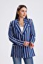 Modal Summer Striped Jacket - 2