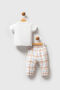 U.S. Polo Assn Baby Boy White Set - 4