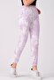 Lilac Cotton Elastic Waist Women's Sweatpants - 3