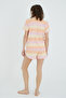 Color Changing Pocket Detailed Shirt Shorts Pajama Set - 4