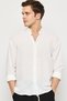 New Season Long Sleeve Men's Linen Shirt